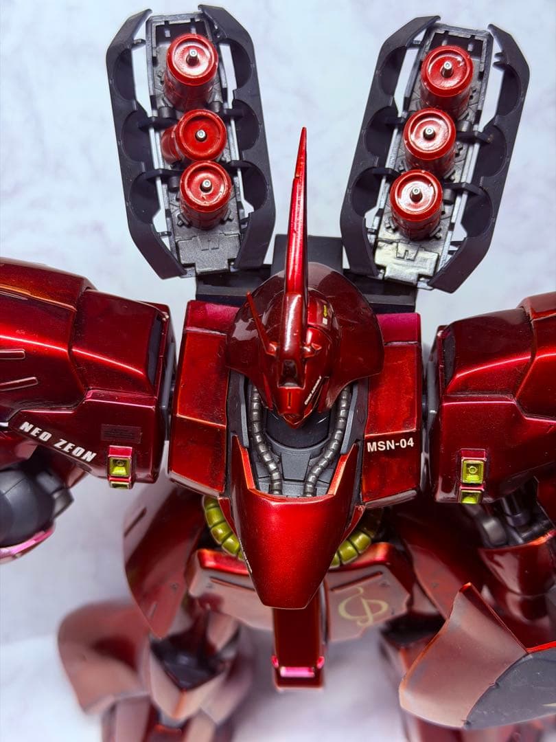 ★ハートランダー★ガンプラMG/MSN-04 サザビー/完全塗装完成品