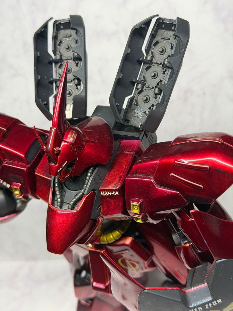 ★ハートランダー★ガンプラMG/MSN-04 サザビー/完全塗装完成品