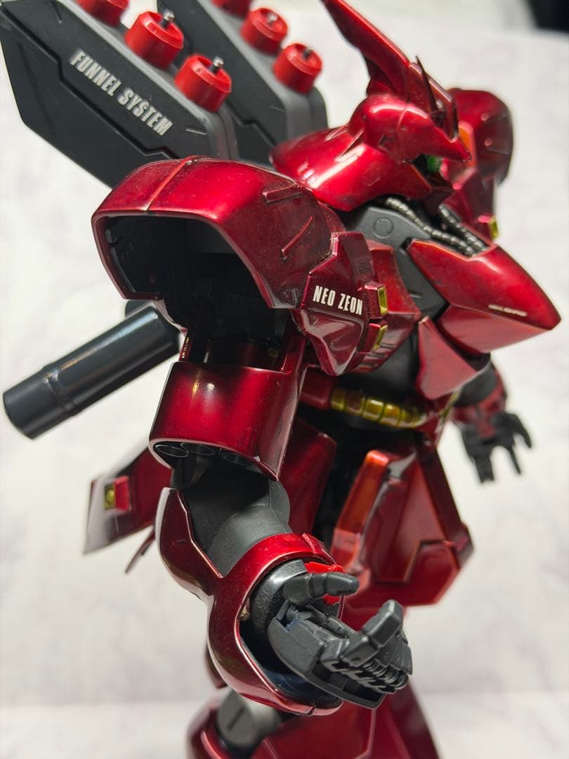 ★ハートランダー★ガンプラMG/MSN-04 サザビー/完全塗装完成品