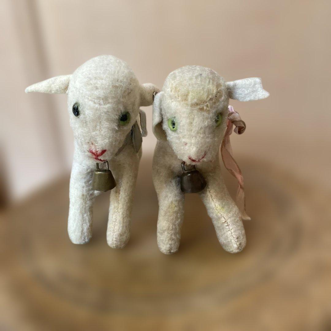 シュタイフ　ひつじ　羊　ヴィンテージ　ぬいぐるみ