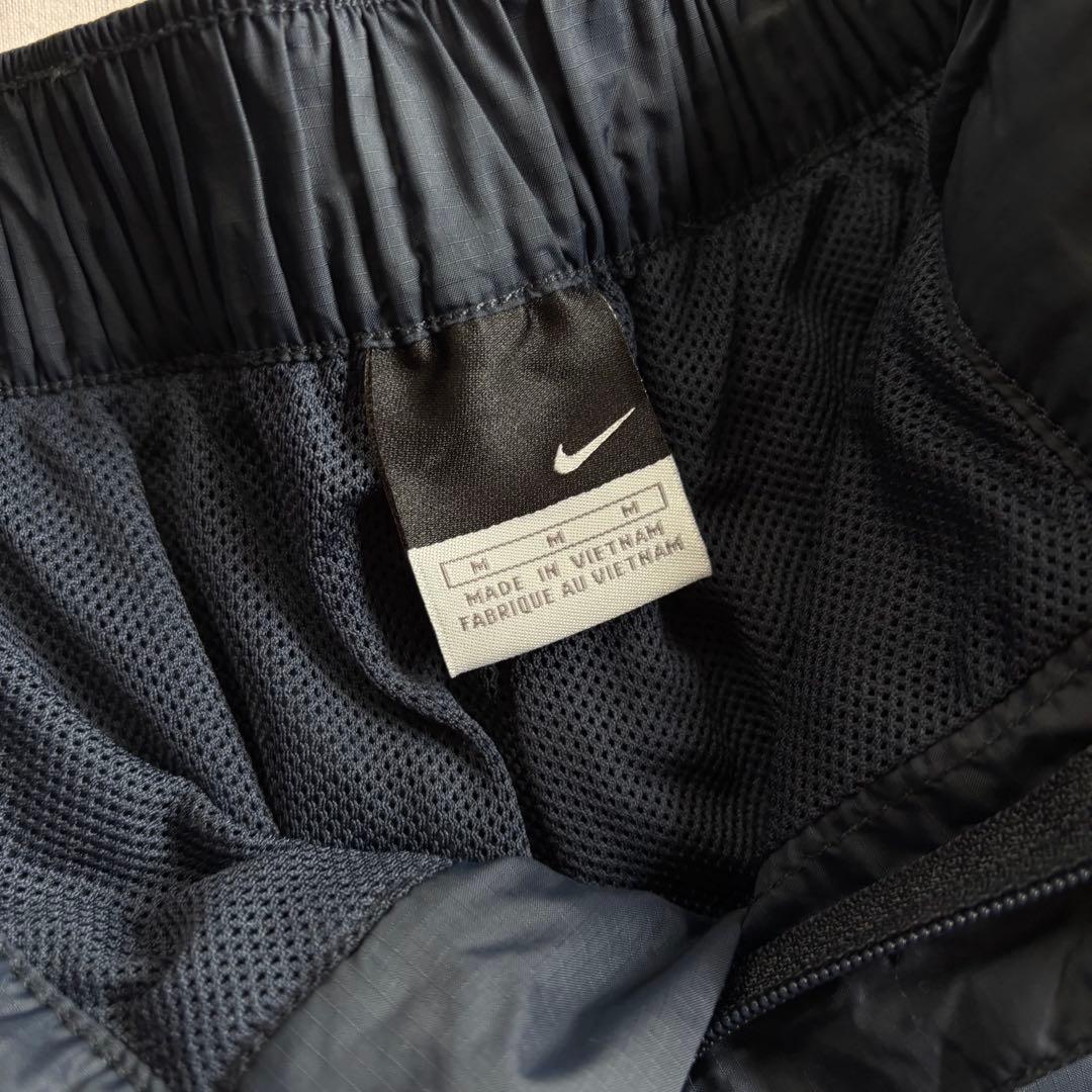00s NIKE nylon tech pants NVY ドローコード 曲線
