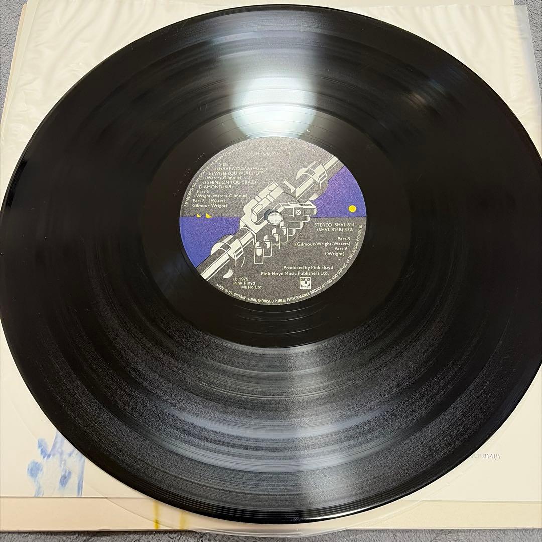 【美品】Pink Floyd - Wish You Were… UK盤 LP