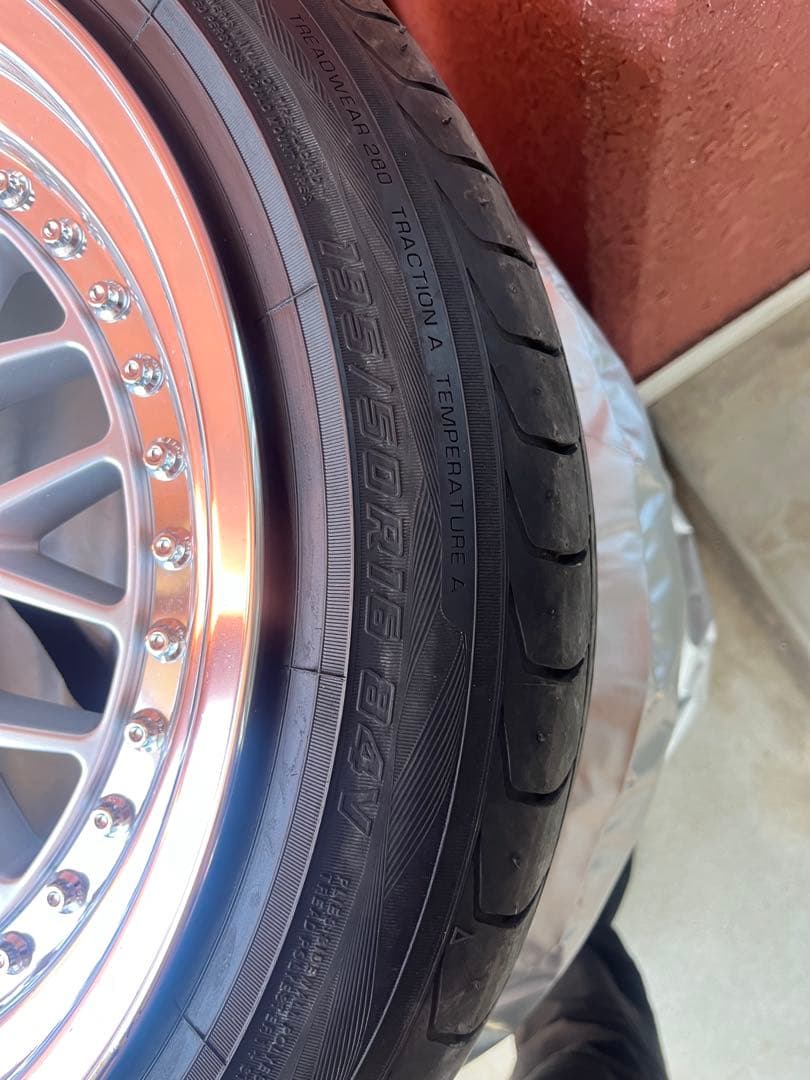 work Meister m1 16インチ　8.5J pcd100 4穴　1本