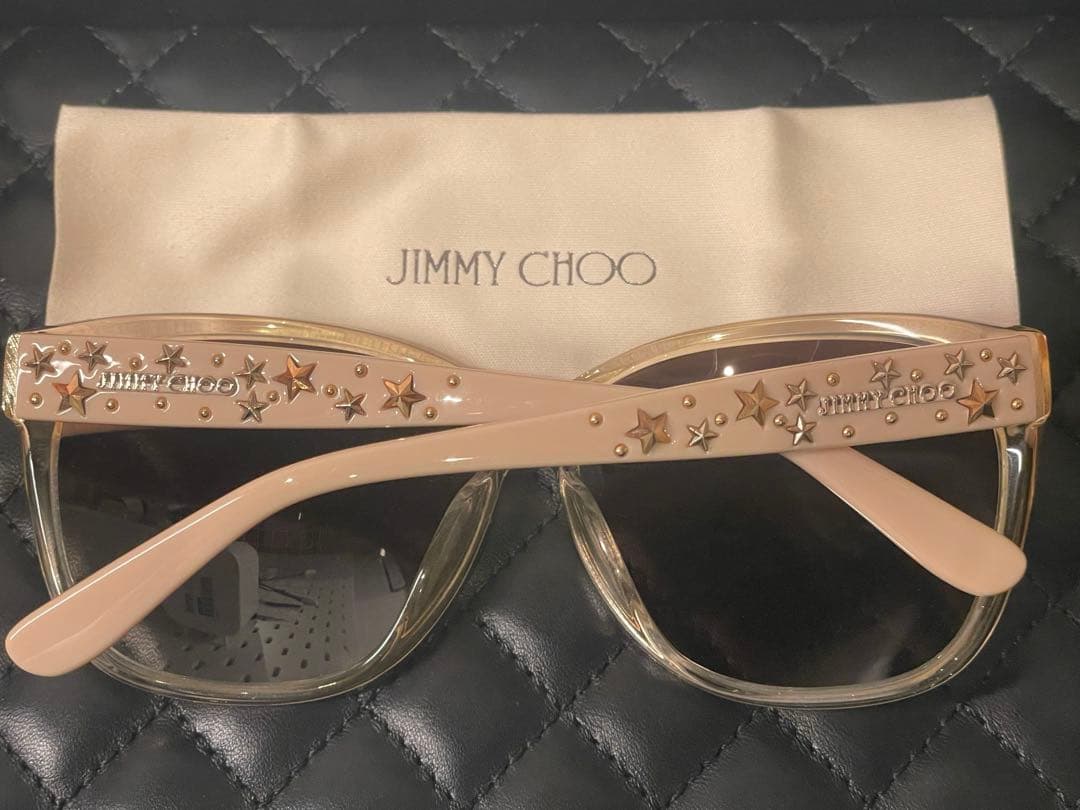 【新品未使用】JIMMY CHOO ジミーチュウ　　ピンクベージュ　サングラス