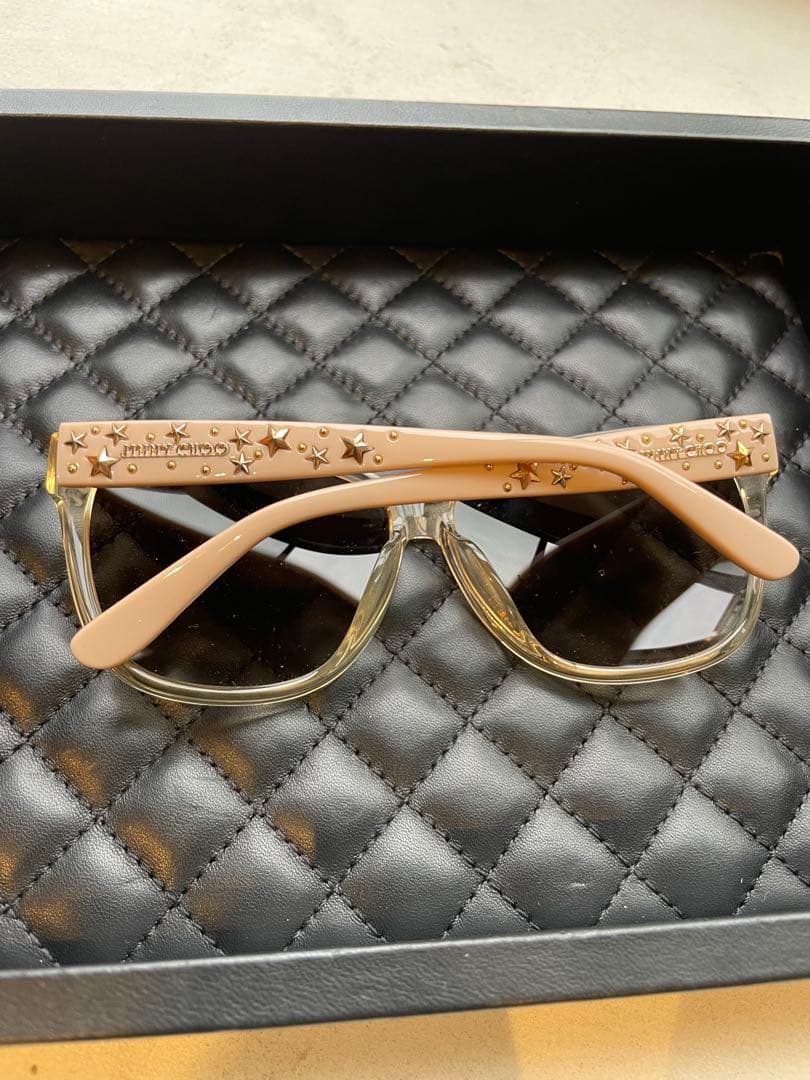 【新品未使用】JIMMY CHOO ジミーチュウ　　ピンクベージュ　サングラス