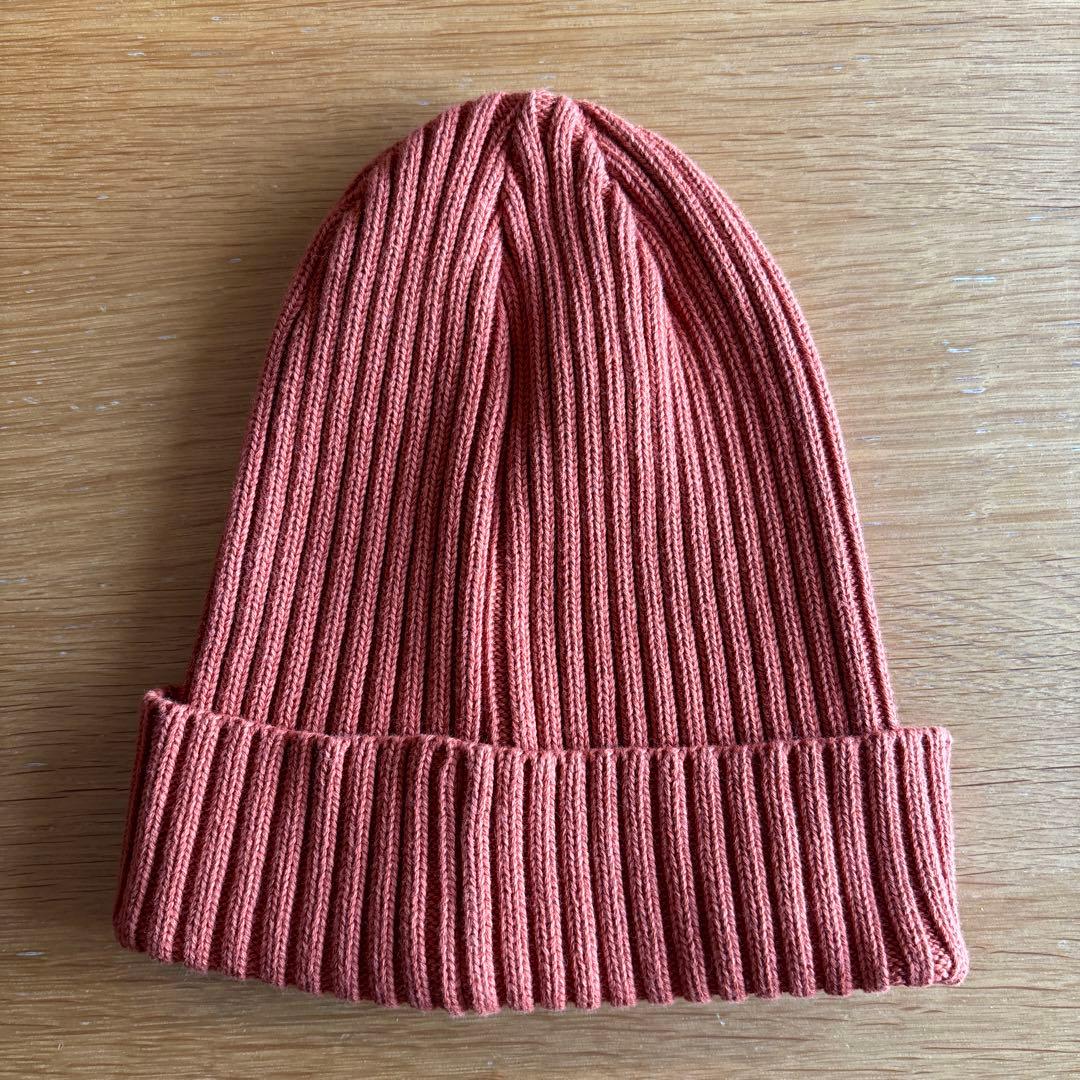 Supreme オレンジ ニット帽 100%コットン