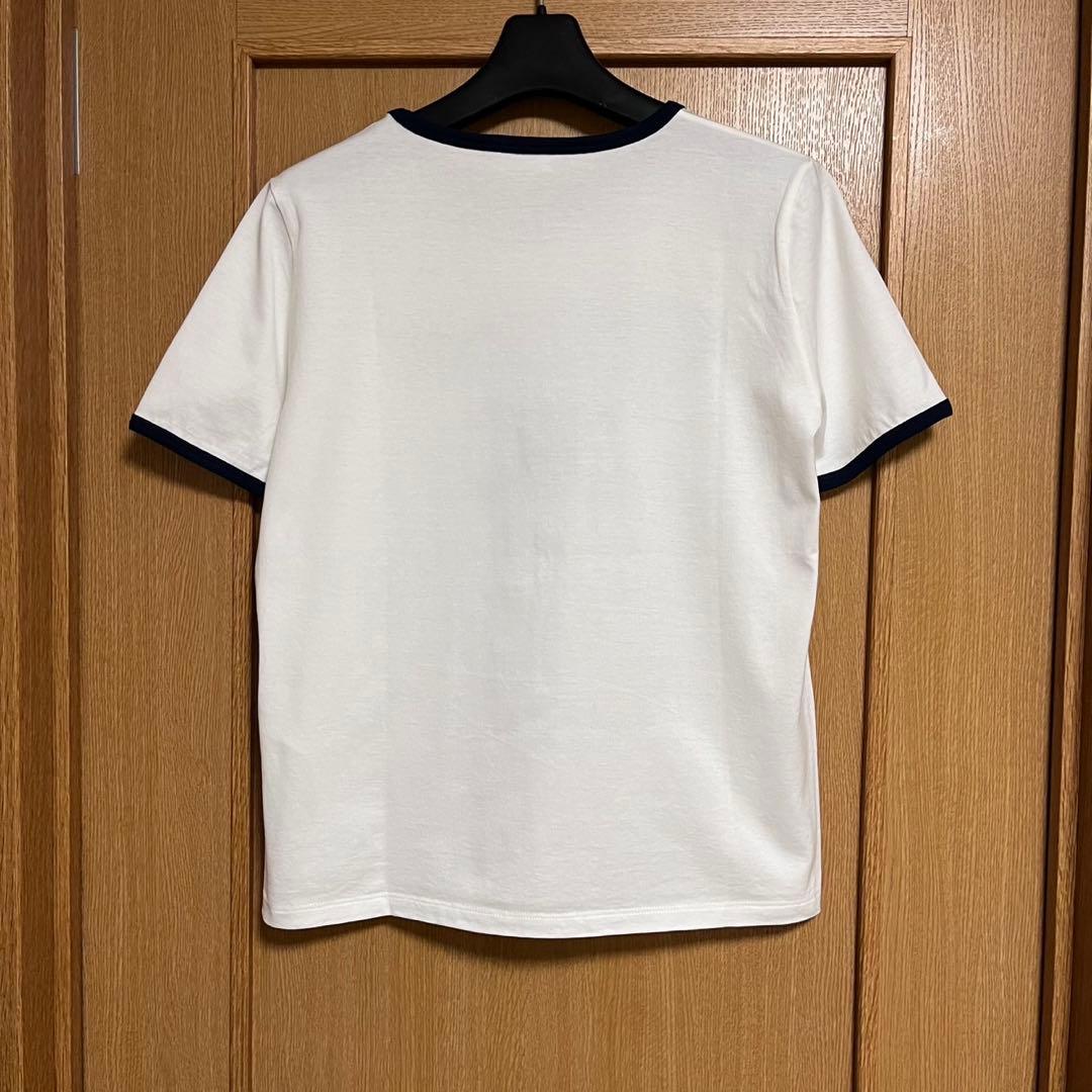 CELINE トリオンフ ロゴTシャツ 半袖ホワイト