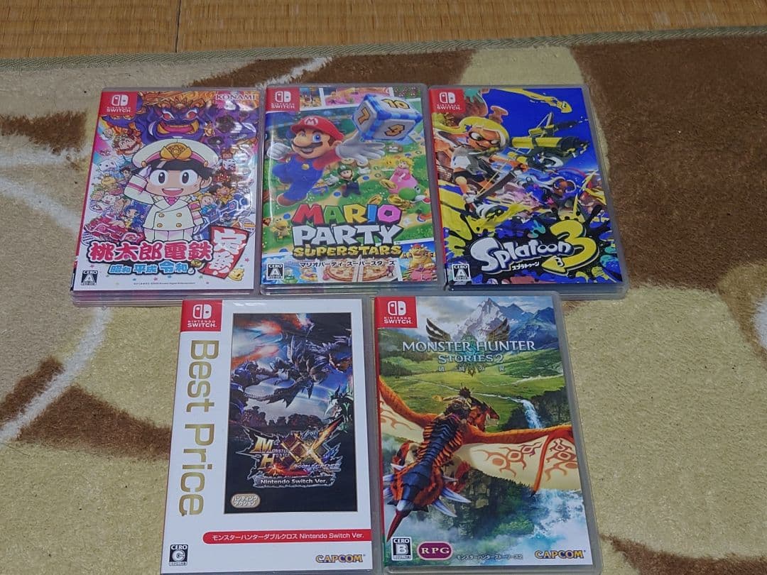 Nintendo Switch 本体 各種ソフト　コントローラーセット売り