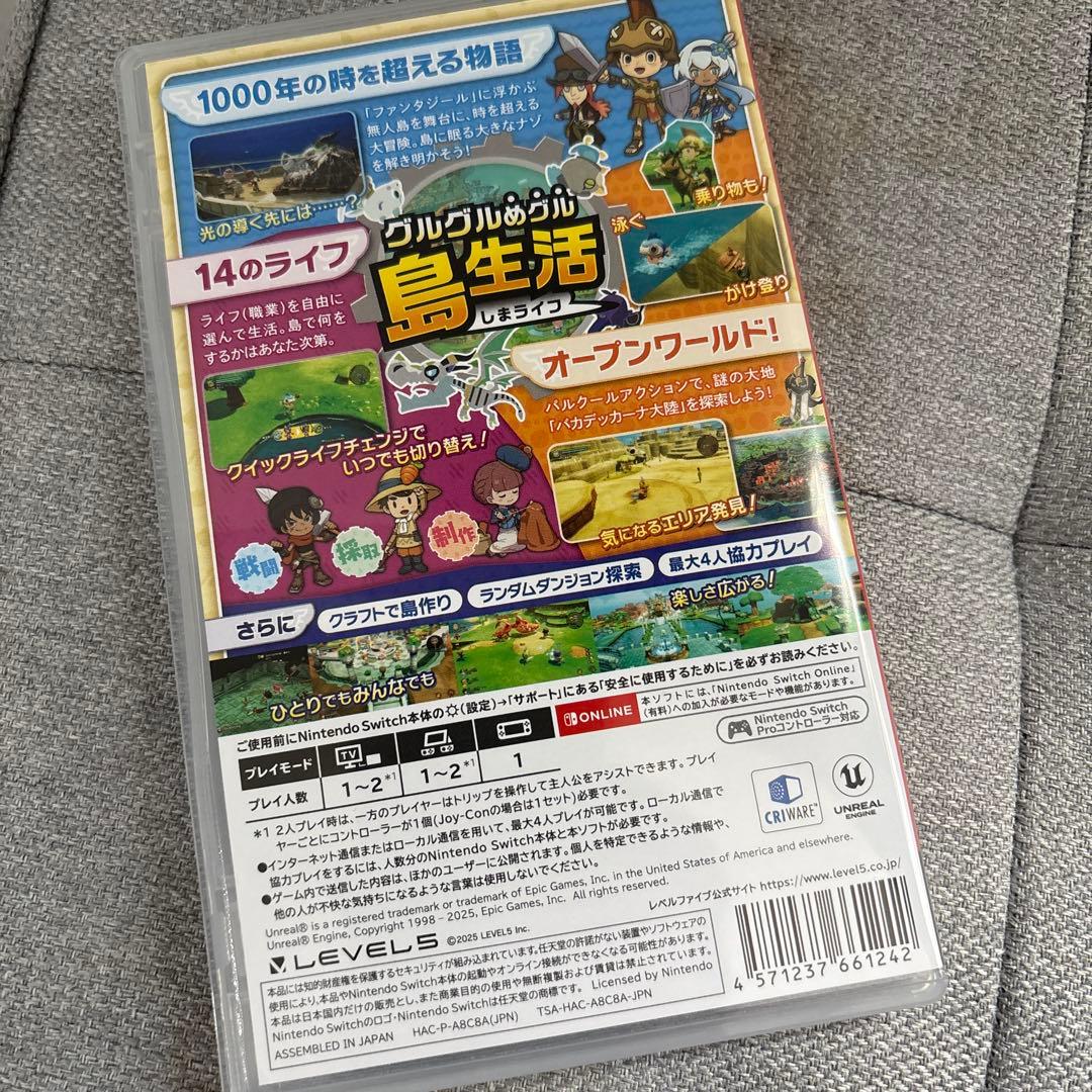 ファンタジーライフ アイ　グルグルの竜と時を盗む少女　switch