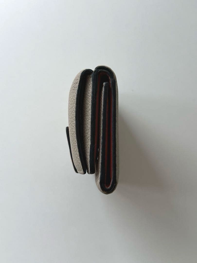 LOEWE 二つ折り財布 ベージュ/ピンク ロエベ