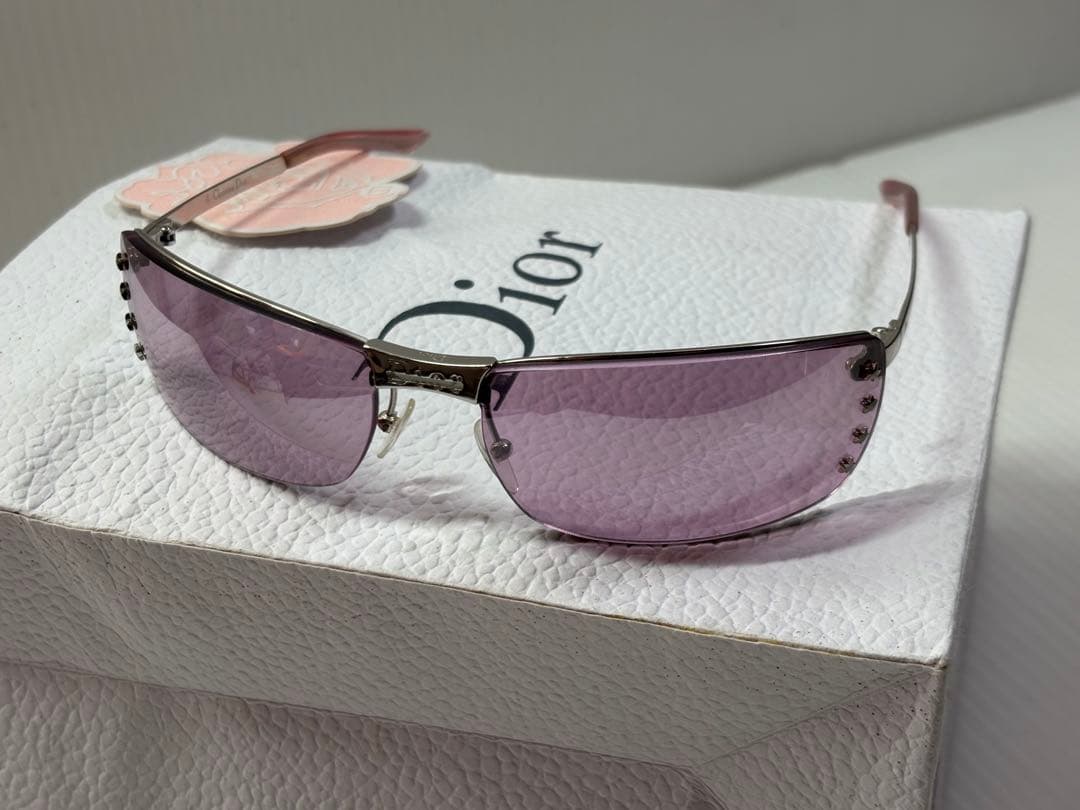 【美品】Christian Dior サングラス 星　スター ビスユニセックス