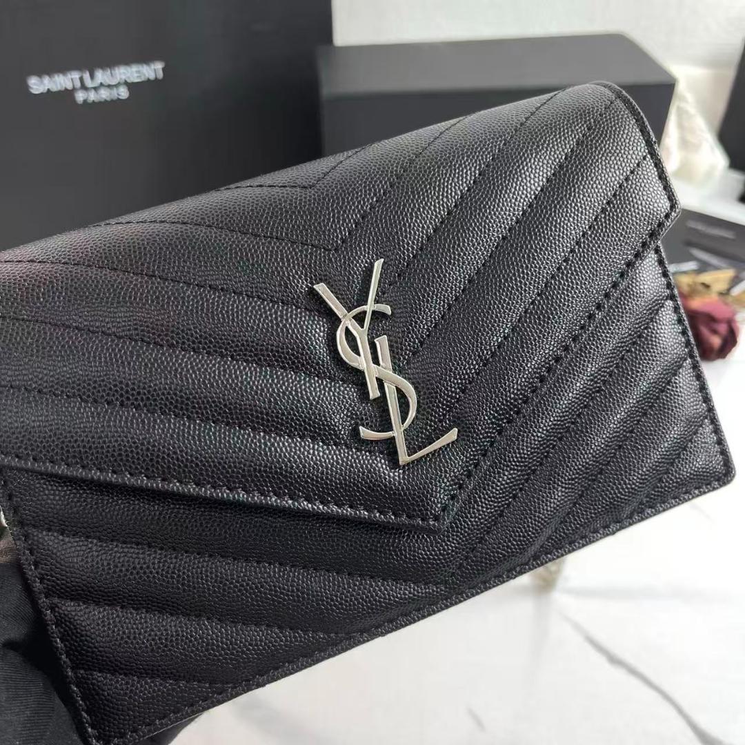 SAINT LAURENT ブラック ショルダーバッグ