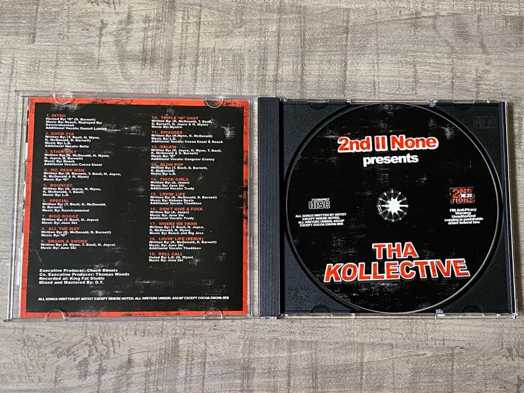 洋楽 2nd II None Tha Kollective DJ Quik G-RAP