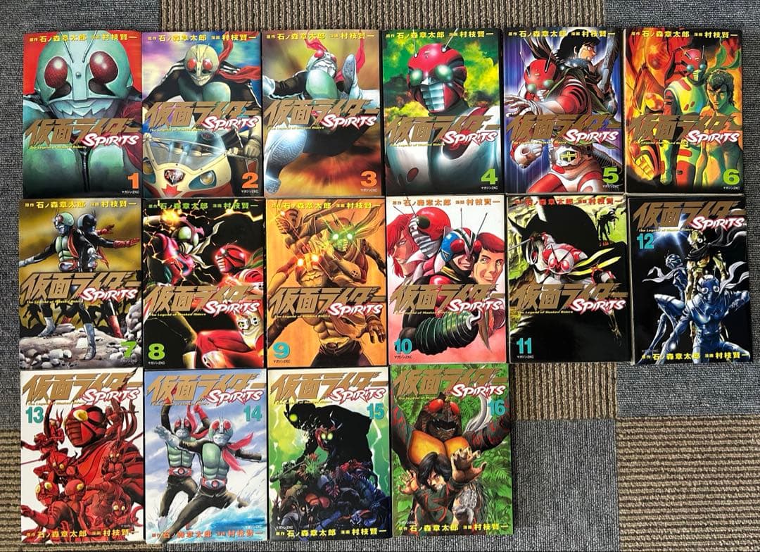仮面ライダーSPIRITS全巻＊新仮面ライダーSPIRITSセット