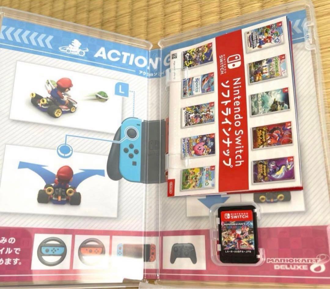 Nintendo Switch マリオカート８ デラックス　ハンドル付き