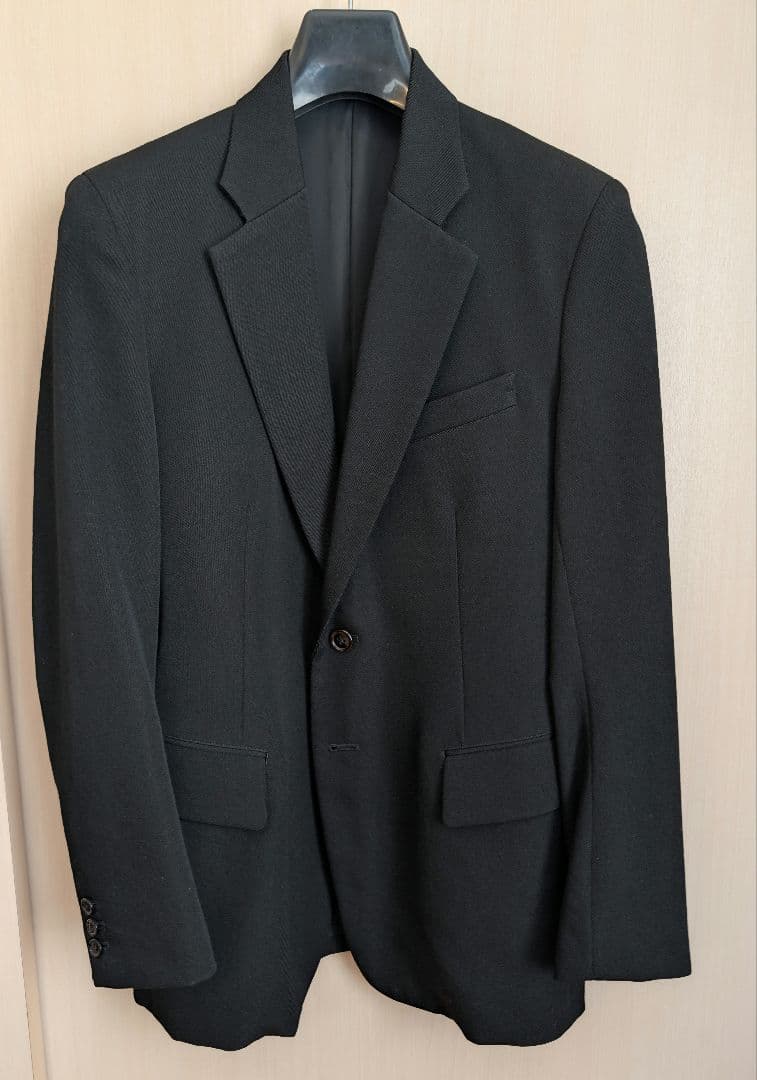 【Y's for men】 ウールギャバ　テーラードジャケット【中古美品】