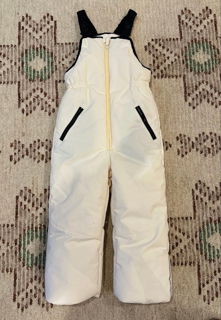 【美品】ZARA 116cm アイボリー 子ども用スキーウェアセットアップ