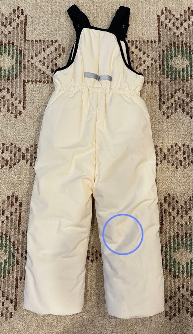 【美品】ZARA 116cm アイボリー 子ども用スキーウェアセットアップ