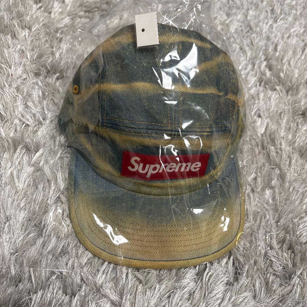 帽子 Supreme Denim Camp Cap Dirty Indigo Free