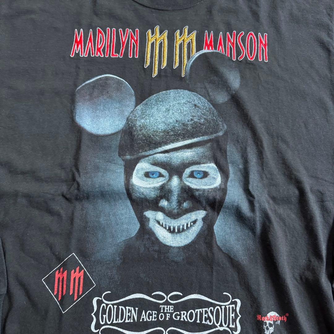00s vintage Marilyn Manson Tシャツ