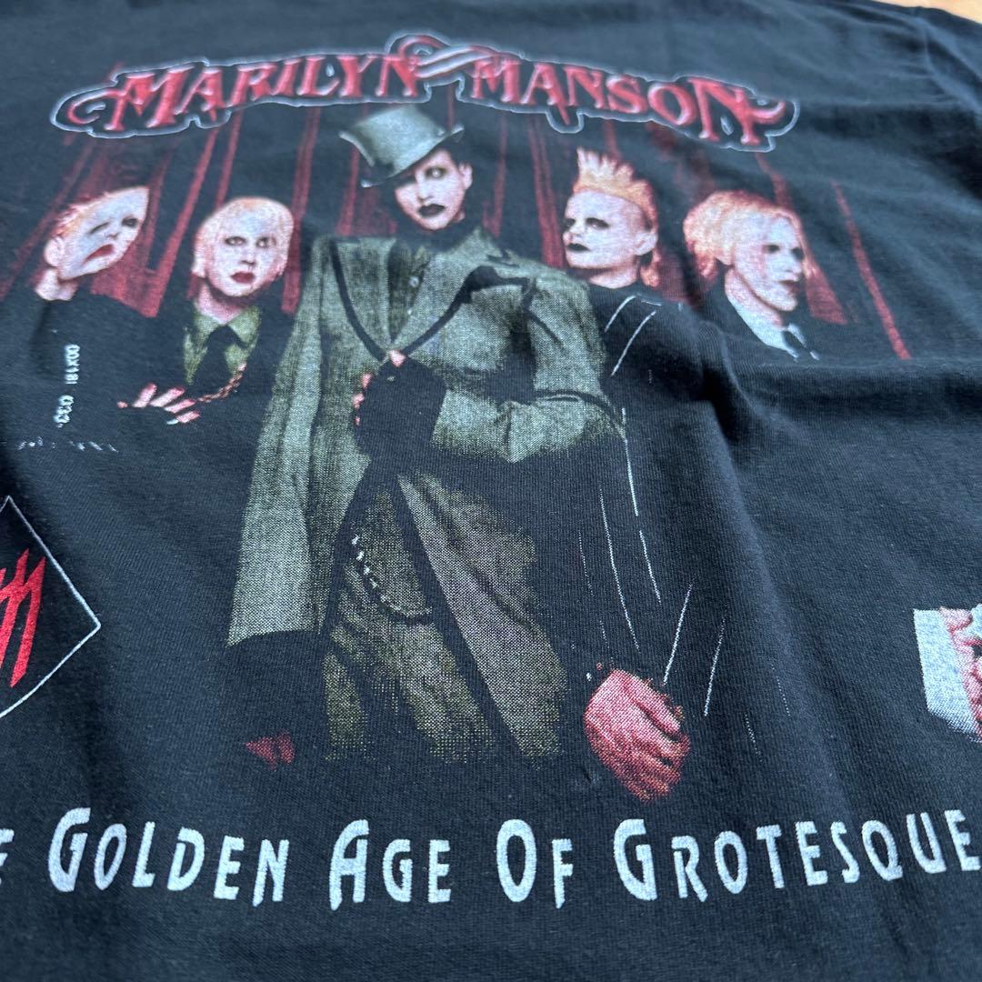 00s vintage Marilyn Manson Tシャツ
