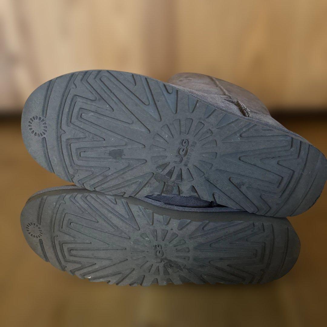 UGG グレー ロングムートンブーツ