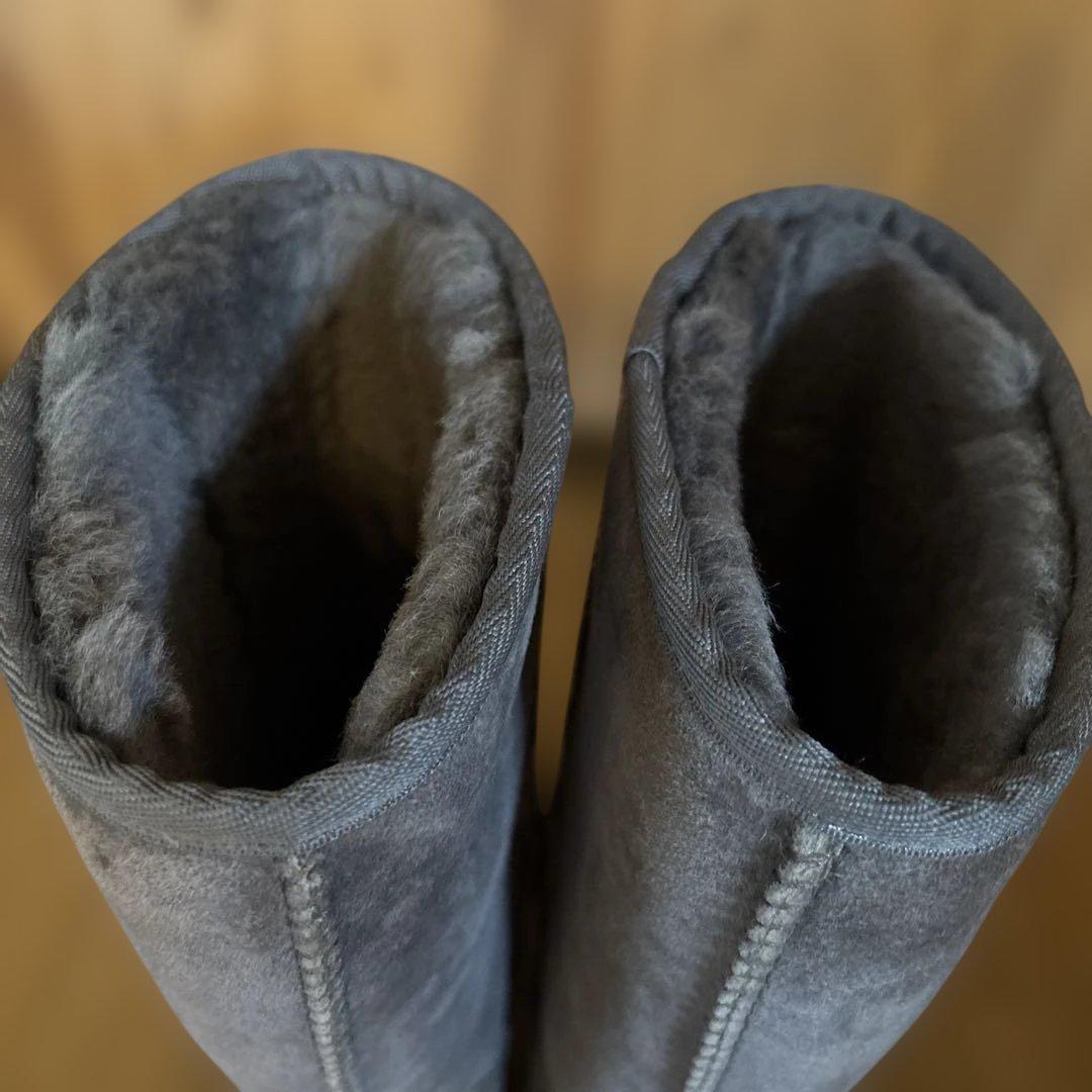 UGG グレー ロングムートンブーツ