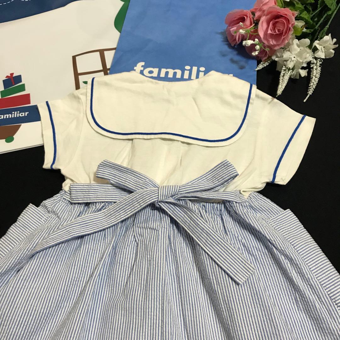 大幅お値下げ ファミリア♪旧タグセーラー襟が可愛いワンピース♡familiar