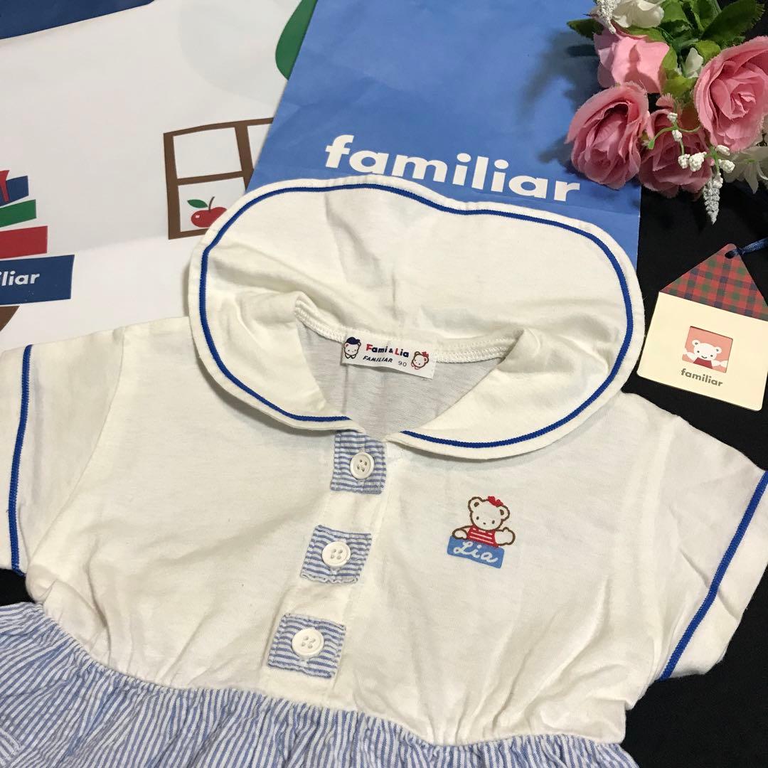 大幅お値下げ ファミリア♪旧タグセーラー襟が可愛いワンピース♡familiar