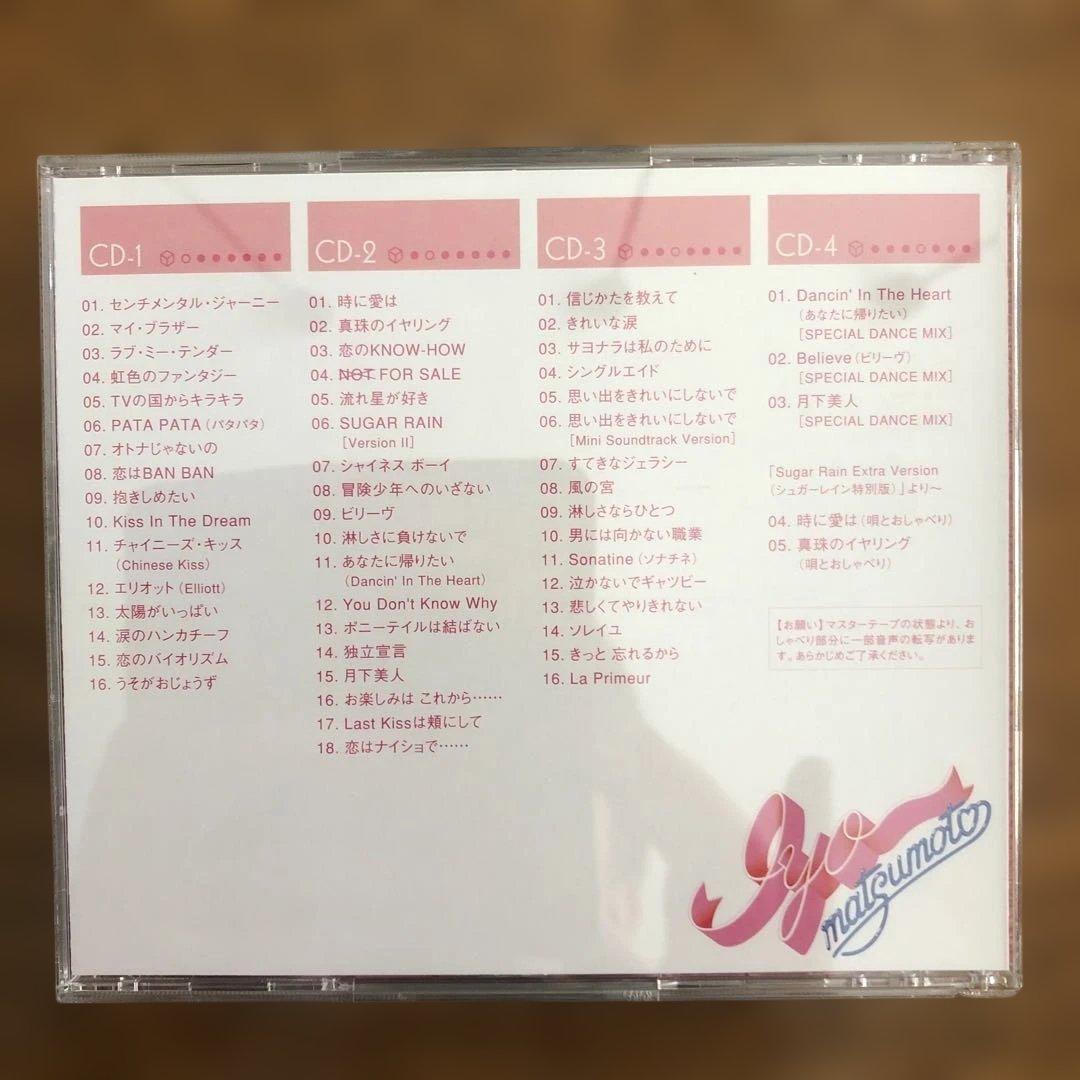 松本伊代BOX 4CD 3DVD