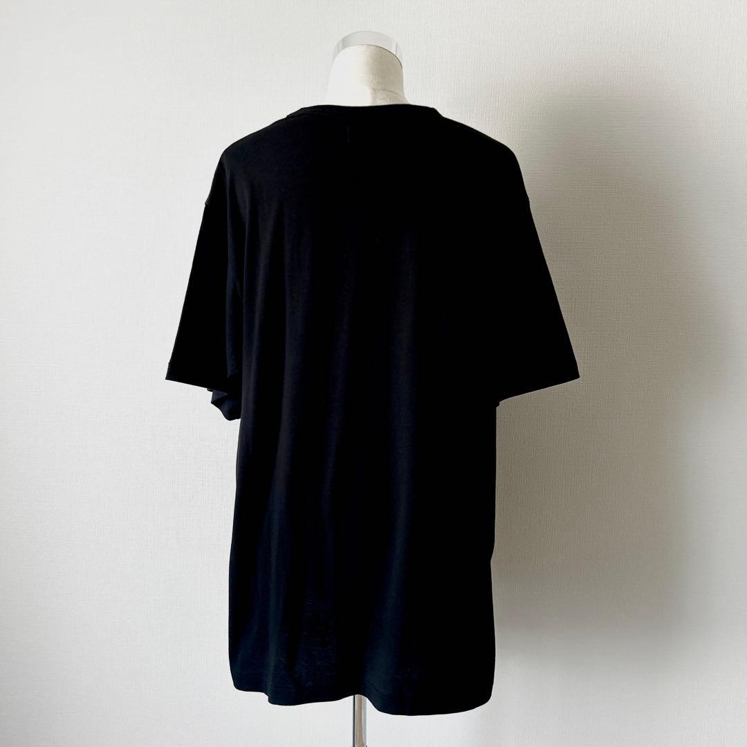 YohjiYamamoto 22aw ベクシンスキー/傷だらけの女性Tシャツ