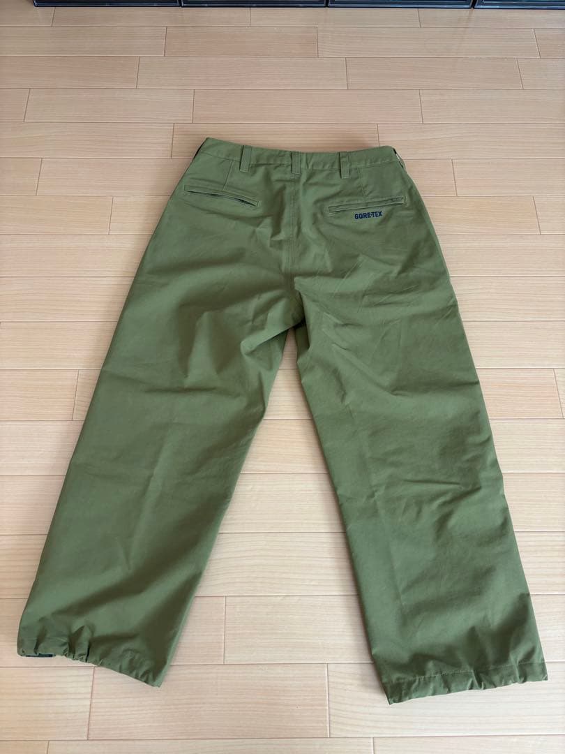 パンツ Supreme GORE-TEX Stripe Pant \"Olive\"34