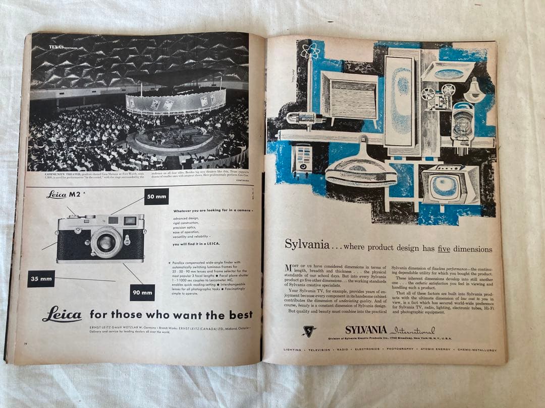LIFE 1956 DOUBLE ISSUE マリリンモンロー ヴィンテージ広告