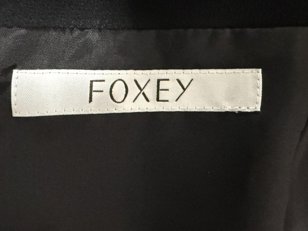 定価約19万★FOXEYフォクシー シルクシフォン ギャッツビー ワンピース40
