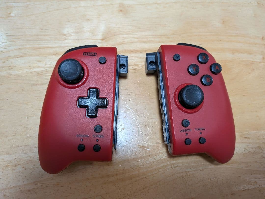 バッテリー強化版Switch　動作確認済み　グリップコントローラー×2おまけ