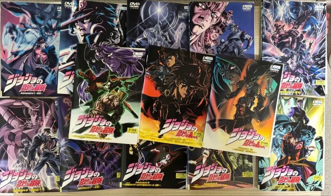 ジョジョの奇妙な冒険 第三部OVA DVD全セット