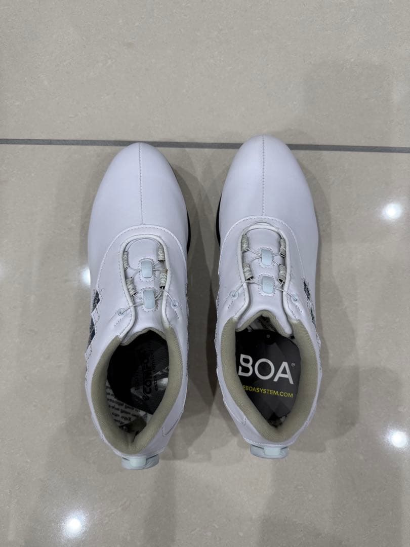 FootJoy ゴルフシューズ 女性用 ホワイト/ブルー23.5cm