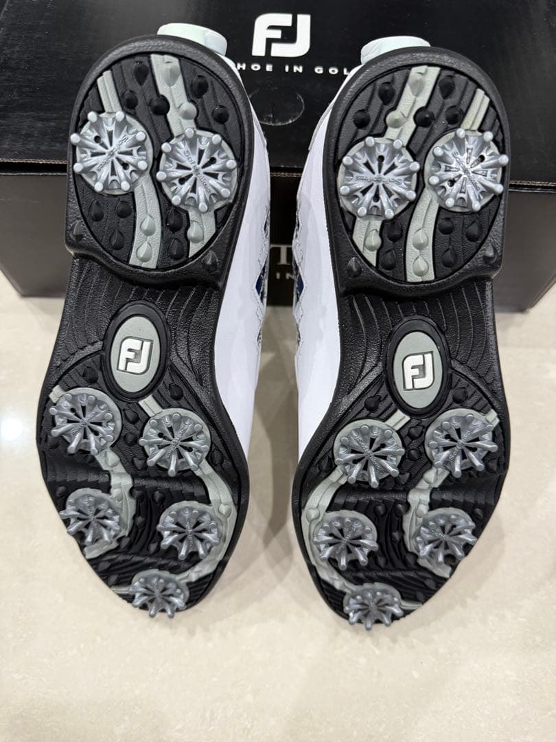FootJoy ゴルフシューズ 女性用 ホワイト/ブルー23.5cm