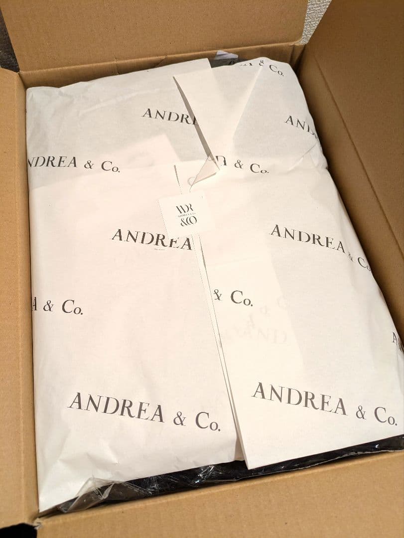 ANDREA&Co.AUBREY ボリュームフリルチュールスカート＋トップス/黒