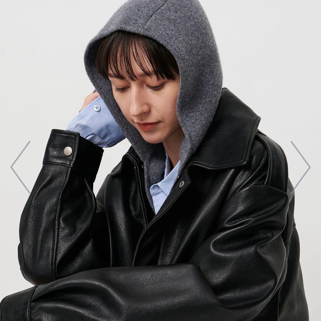 完売品⭐︎united arrows ユナイテッドアローズ　ニットフードストール