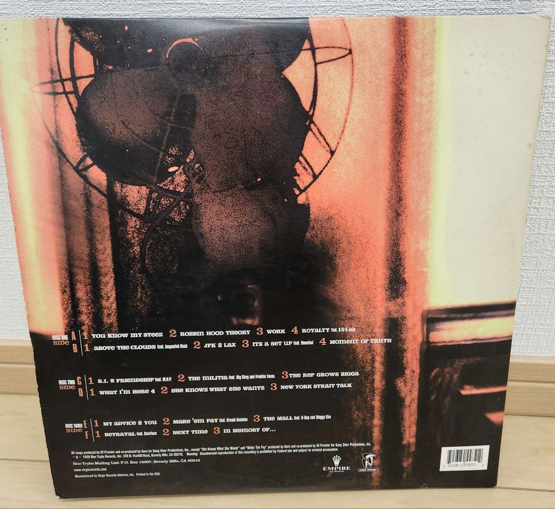 Gang Starr Moment of Truth レコード