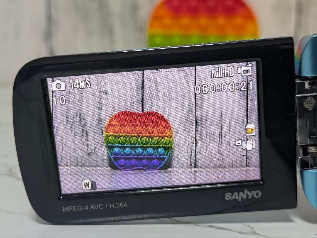 SANYO　Xacti　DMX-GH1　ブルー