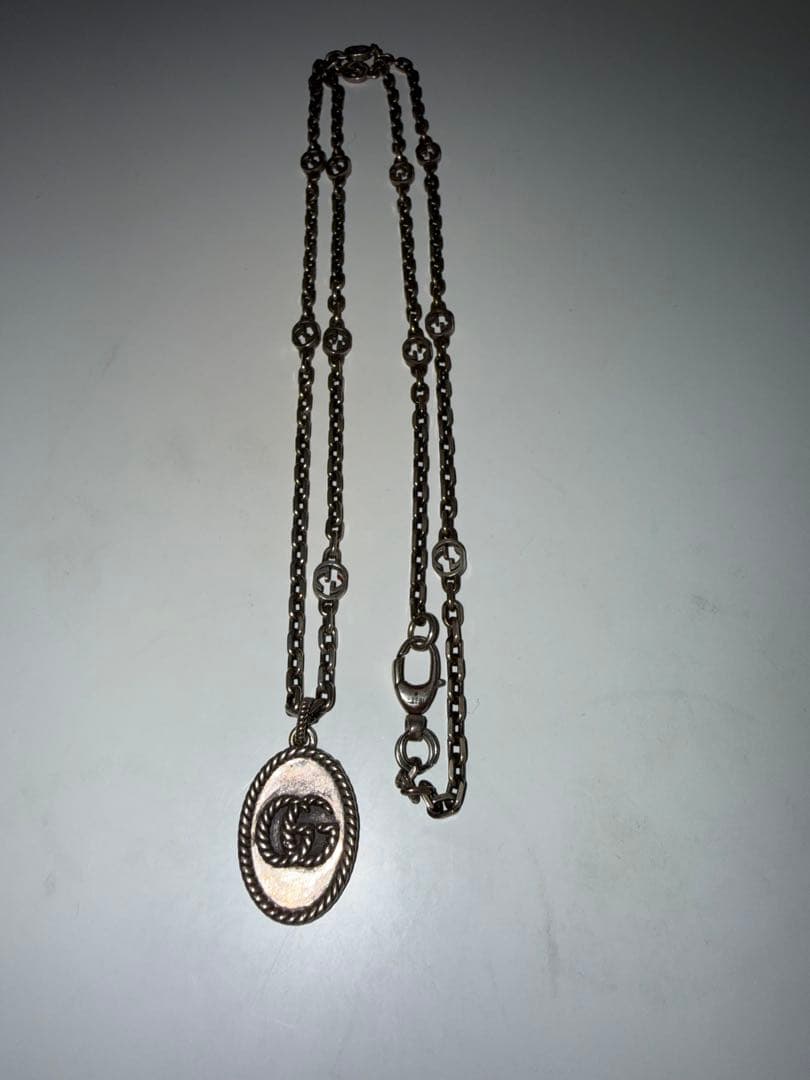 GUCCI ネックレス マーモント ペンダント メンズネックレス