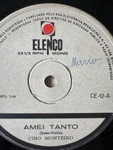 BRA盤65年頃？7インチ！Ciro Monteiro /Formosa