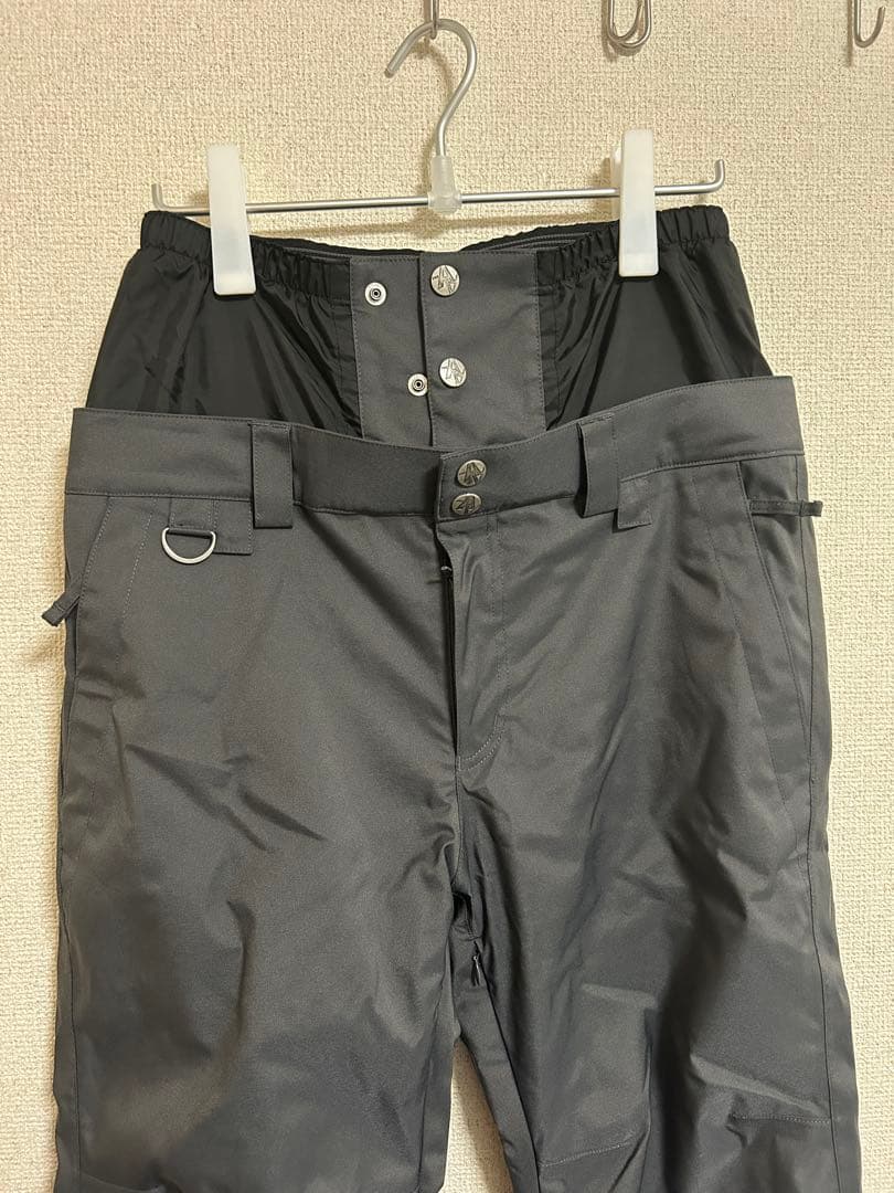 AA HARDWEAR スノーボードパンツ グレー Mサイズ