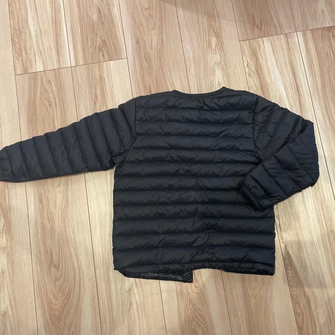 DANTON インナーダウンジャケット（黒）キッズL