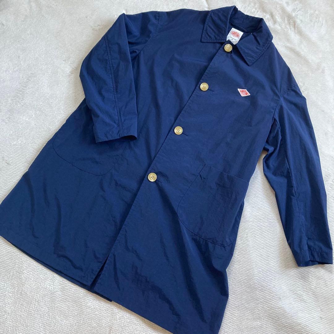 DANTON ナイロン タフタ コート NAVY 36サイズ