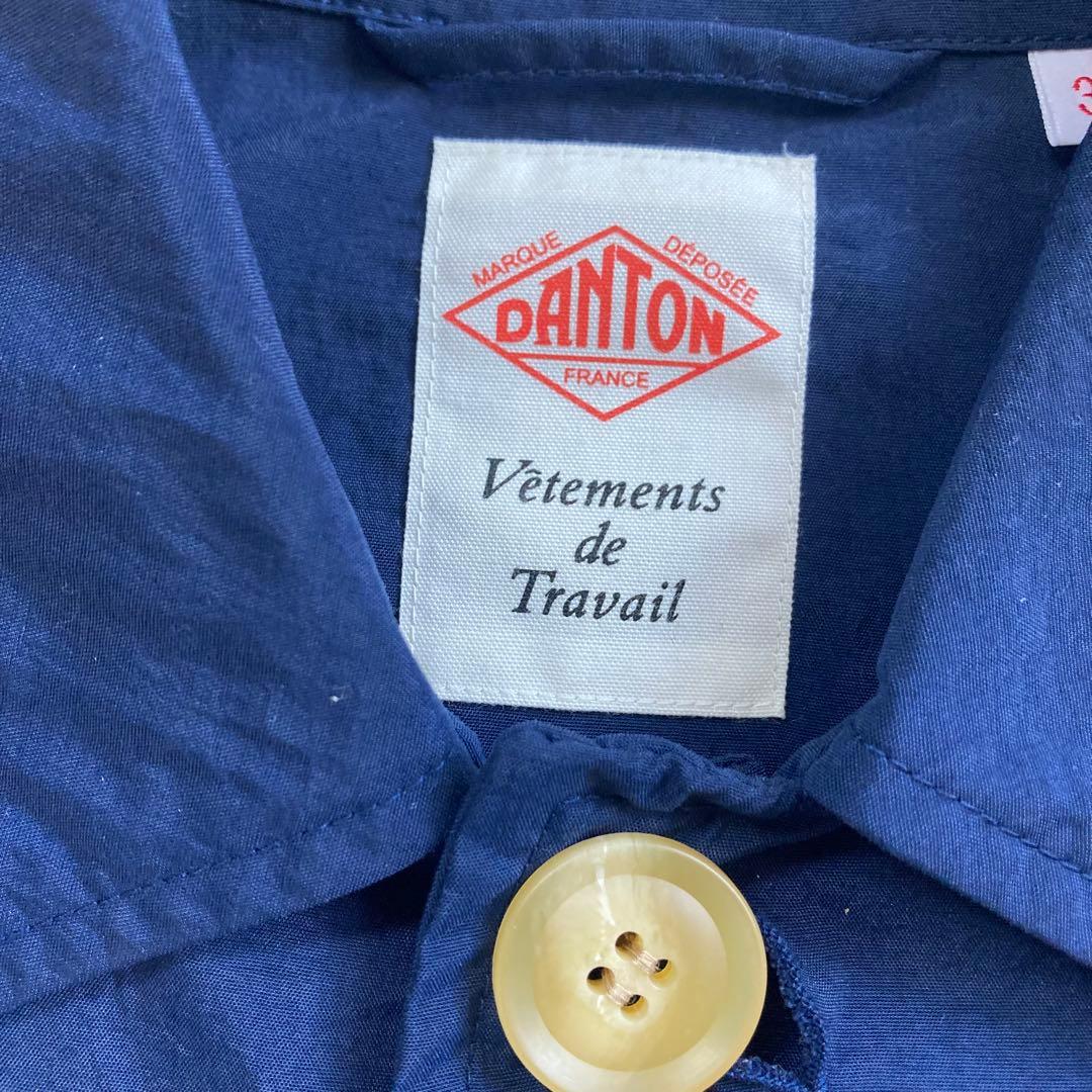 DANTON ナイロン タフタ コート NAVY 36サイズ
