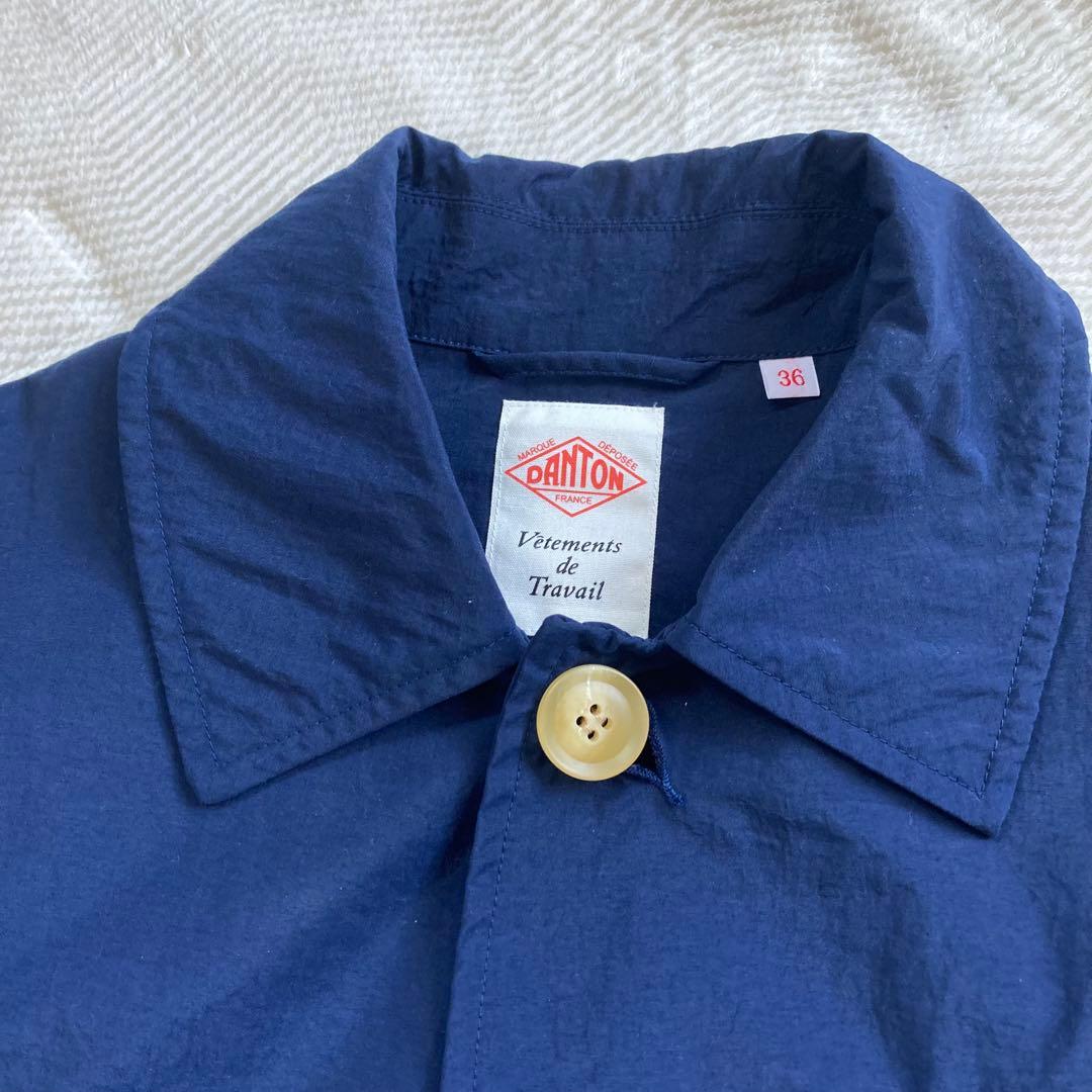 DANTON ナイロン タフタ コート NAVY 36サイズ