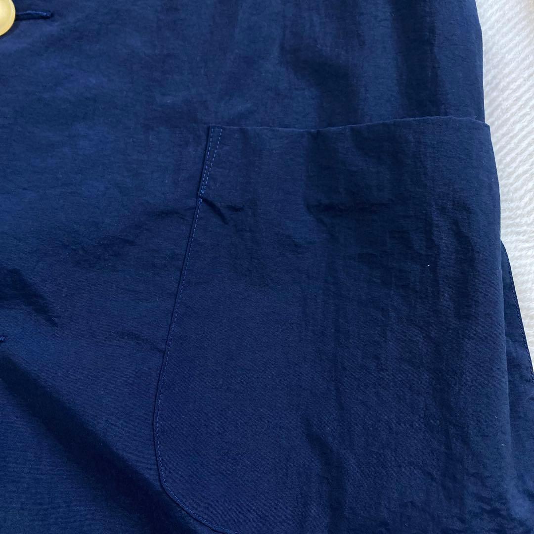 DANTON ナイロン タフタ コート NAVY 36サイズ